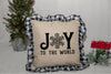 Joy Christmas Sublimation Pillow Cover,