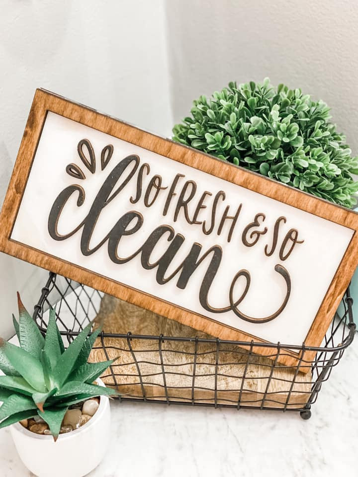 Clean Store Sign Clean Laundry Sign