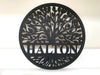 Personalized Tree Family Name Round Collection