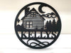 Personalized Family Name Round Cabin Collection