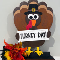 Turkey Stand Sitter Sign| DIY Paint Kit