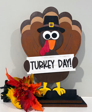 Turkey Stand Sitter Sign| DIY Paint Kit