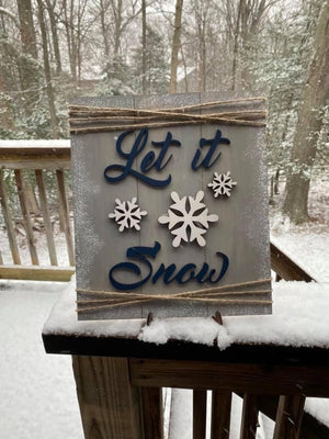 Let it Snow Paint Kit