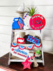 Patriotic Tiered Tray Signs (Painted/DIY)