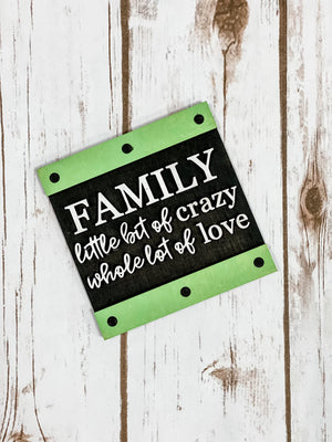 Family Boho Tiered Tray Signs (Painted/DIY)